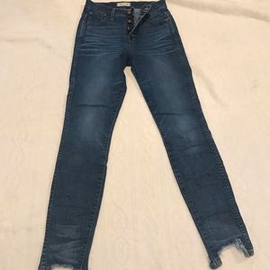 Madewell 10” Rise Skinny Jeans